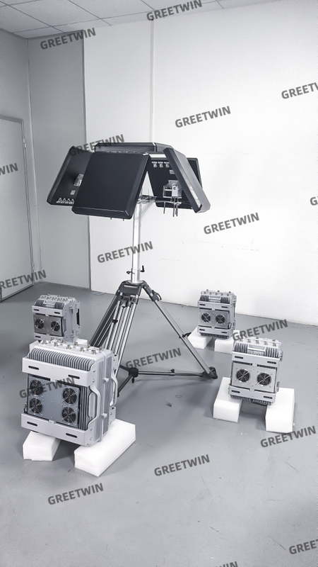 Наружная стационарная система защиты от дронов высокой мощности 300 Вт, многонаправленное устройство защиты от дронов