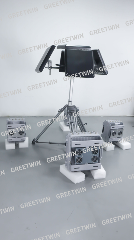 Наружная стационарная система защиты от дронов высокой мощности 300 Вт, многонаправленное устройство защиты от дронов