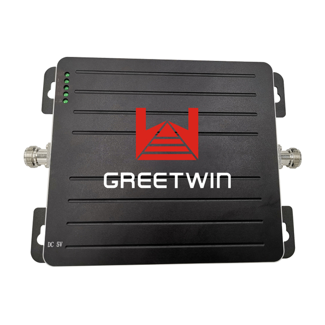 Крытый 20dBm 2G 3G 4G DCS1800MHz LTE2300MHz двухдиапазонный репитер усилителя сигнала мобильной сети с антенной