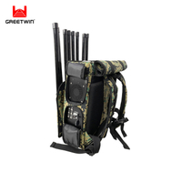 8-полосный рюкзак Greetwin для БПЛА, система защиты от беспилотных летательных аппаратов 