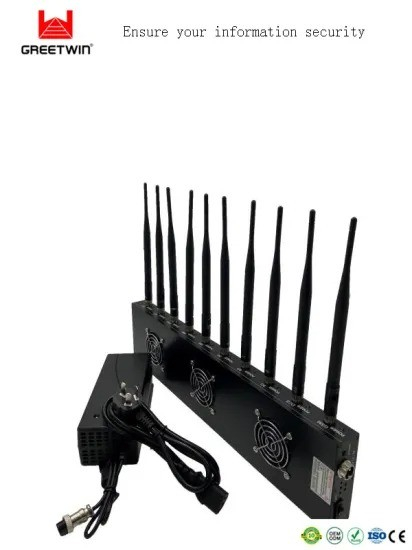 433 МГц WiFi Bluetooth GPS Джаммер 10 каналов 20 Вт