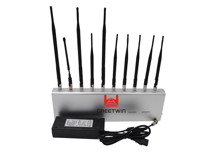 Джаммер ХФ ВХФ 3Г 4Г Джаммер сигнала мобильного телефона 20В ГПС ВиФи Блуэтоотх
