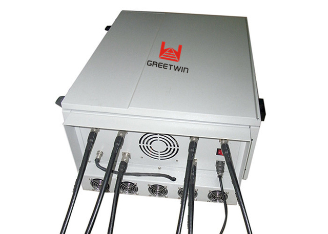 На открытом воздухе водоустойчивый Джаммер сигнала трутня, высокий блокатор сигнала Дджи Уав силы выхода