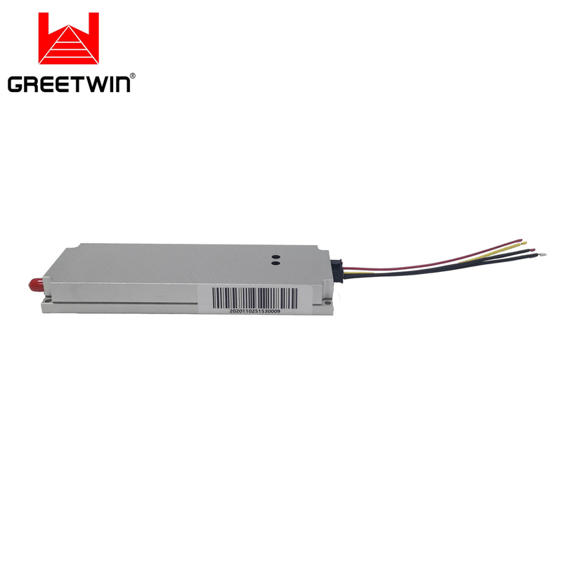 Белый 4-полосный 40dBm WCDMA Lte 2g 3G 4G10W UAV Blocker RF усилитель мощности модуль помех сигнала