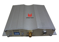Серебряный репитер мобильного сигнала автомобиля двойной диапазон GSM ретранслятор погодостойкий