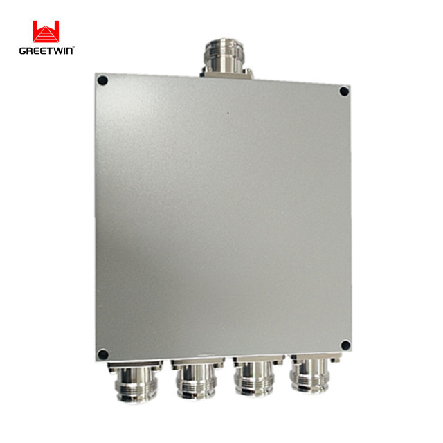 IP65 50W N Женский 4-полосный делитель мощности RF 698~4000MHz