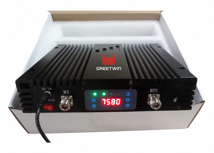 30dBm GSM усилитель сигнала сотового телефона со светодиодной цифровой панелью