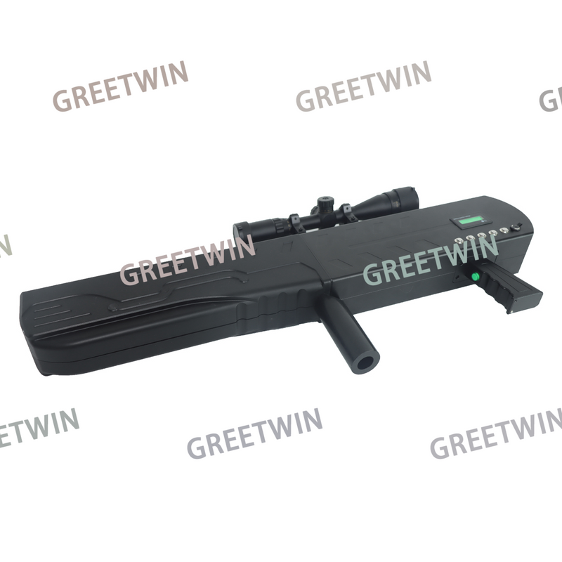 Горячие продажи 6 диапазонов 433 900 1.2G 1.5G 2.4G 5.8G Anti Drone Signal 2KM Система Drone Jammer Gun