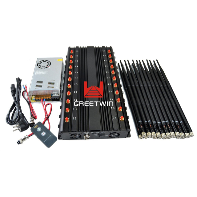 40m 45W 3G 4G 5g WiFi GPS GSM RF Lojack Джаммер сигнала