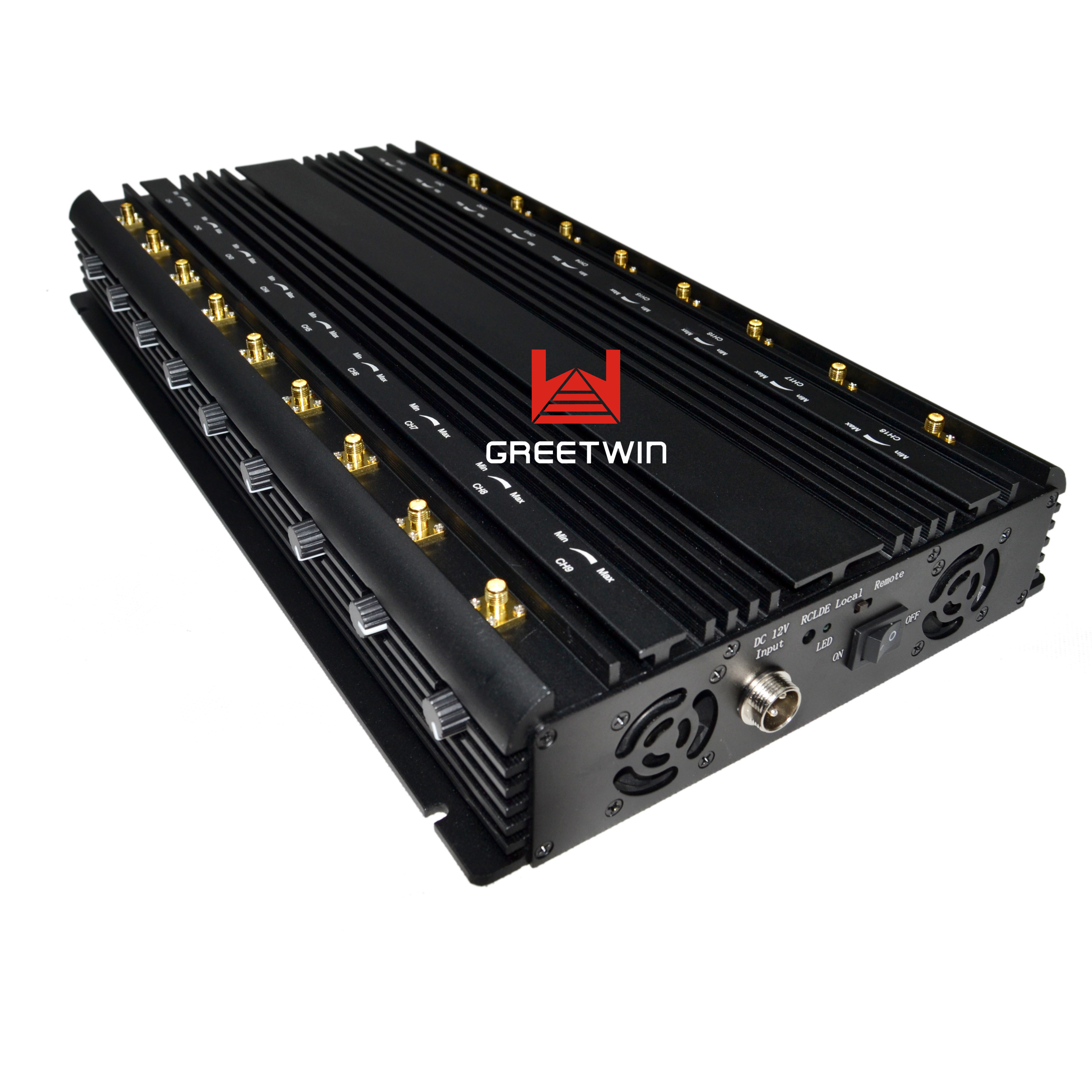 Джаммер 2Г 3Г 4Г Вифи 5.2Г /5.8Г/ ГПС сети мобильного телефона 18 антенн