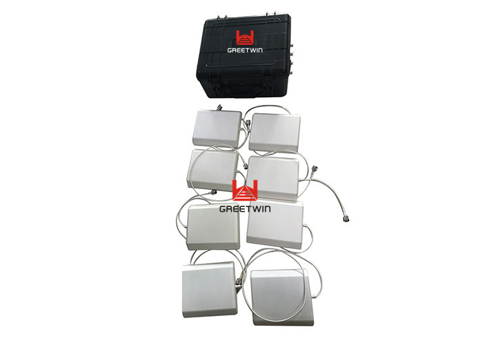 8 каналов GPS, Lojack, 2G, 3G, 4G, WIFI, портативный пульт управления Romote Prison jammer