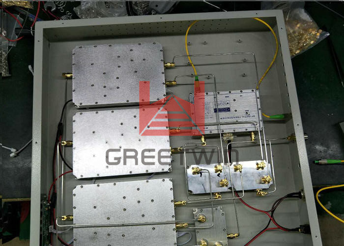 Ретранслятор волокна ВХФ оптически, репитер сигнала 36В мобильного телефона 400МХз