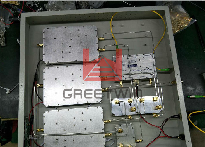 Ретранслятор волокна ВХФ оптически, репитер сигнала 36В мобильного телефона 400МХз