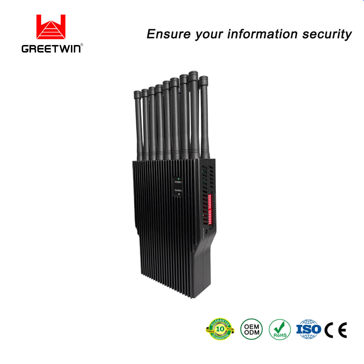 Блокатор антенны 2Г 3Г 4Г 5Г Джаммер сотового телефона ВХФ ГПС Блуэтоотх 16