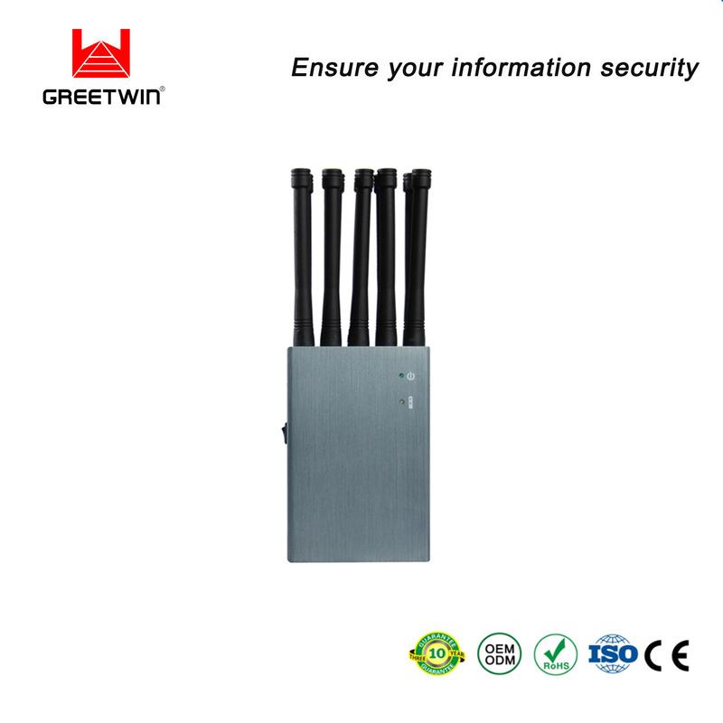 Мобильное устройство UMTS CDMA 12000mAh 5G Portable Jammer Lora