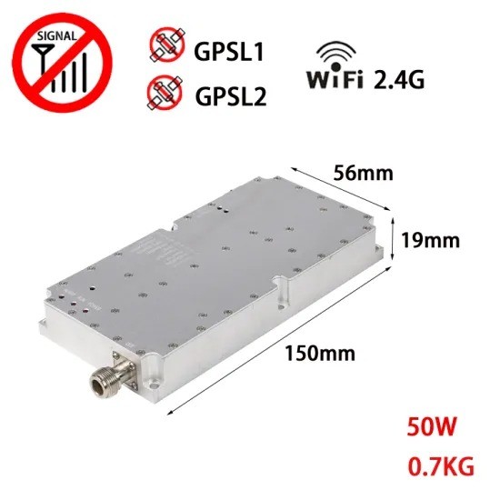 Модуль подавителя сигнала Greetwin 5-200W Multi Band 2.4G Wifi Gps 5.8G 