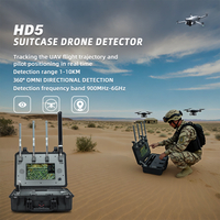 Портативный 1-10 км обнаружение дронов на длинные расстояния FPV DJI Autel и т. Д. Детектор БПЛА